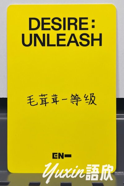 現貨✅ ENHYPEN 禎元 DESIRE : UNLEASH 專輯 一直娛 yzy 特典 小卡