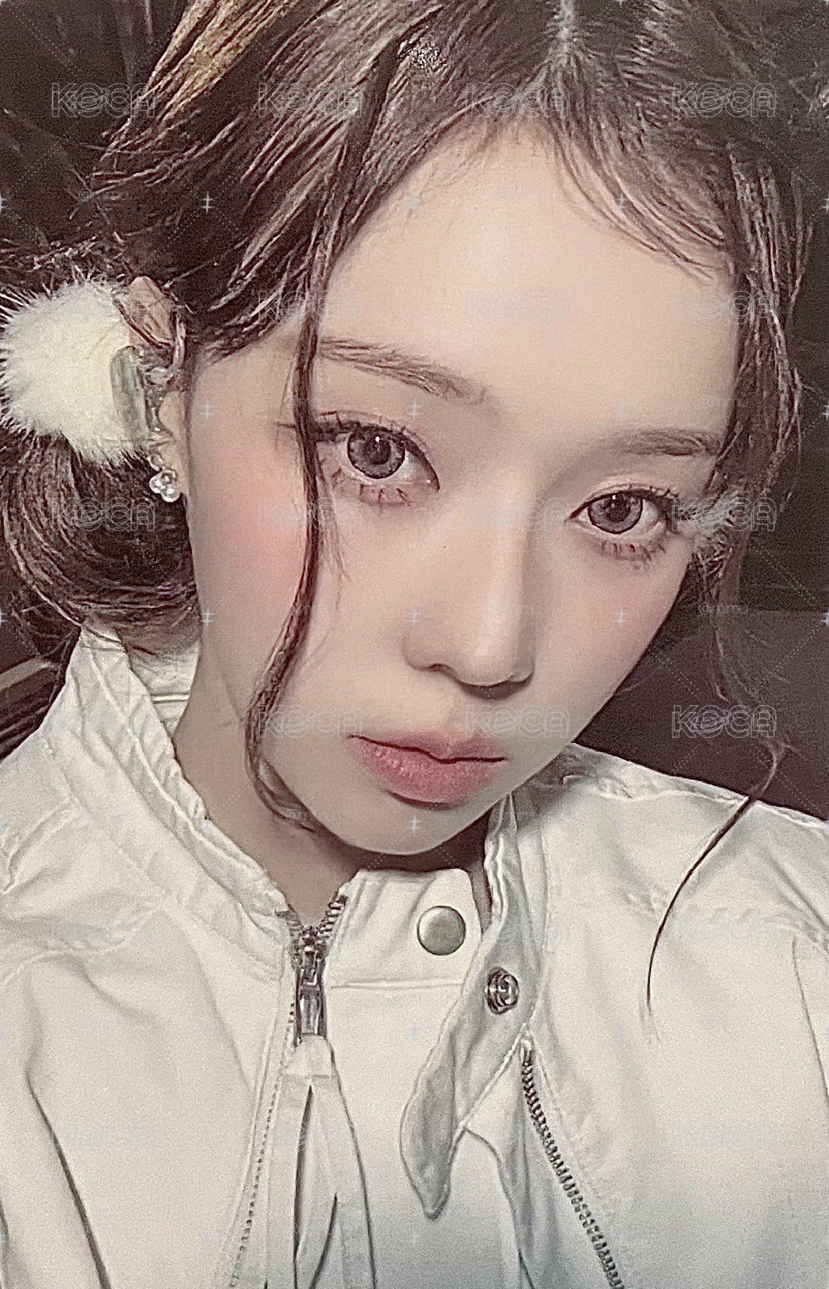 白淨耳罩冬