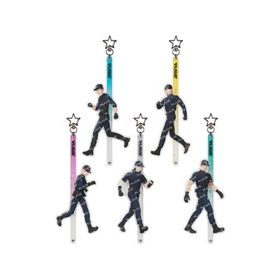 河玟 黑MMMM MEOWMI 吊娃+打卡棒 6月批次