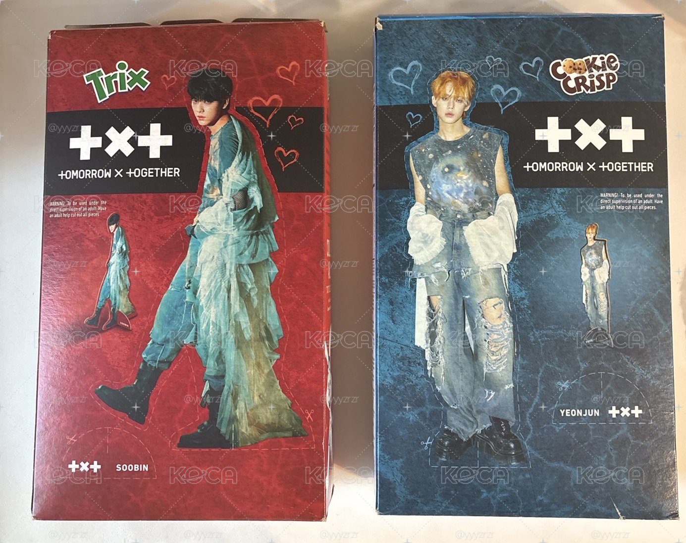 txt trix麥片盒