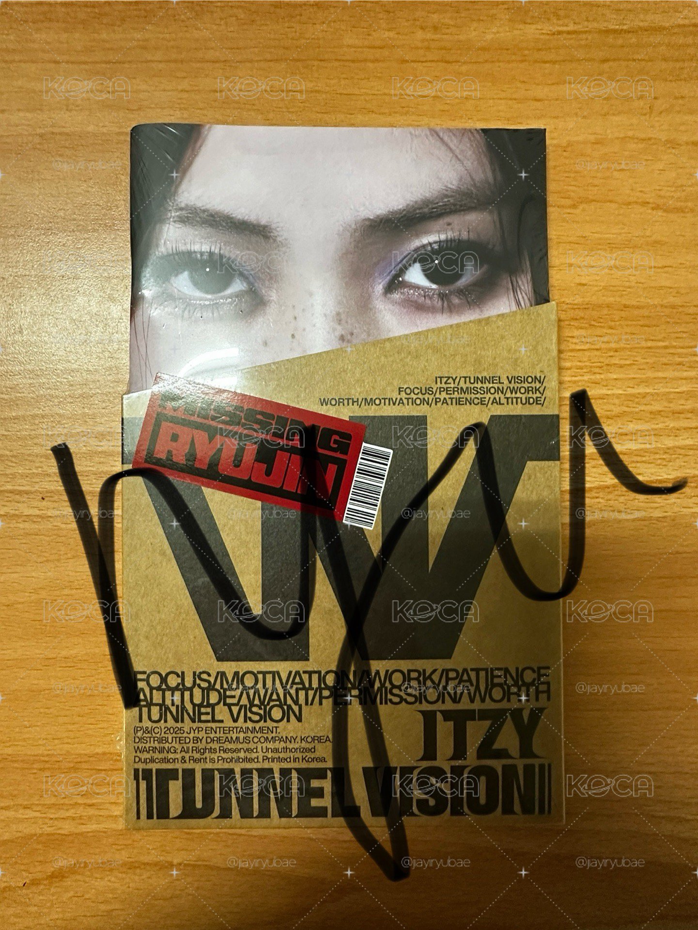 itzy 留真未拆專