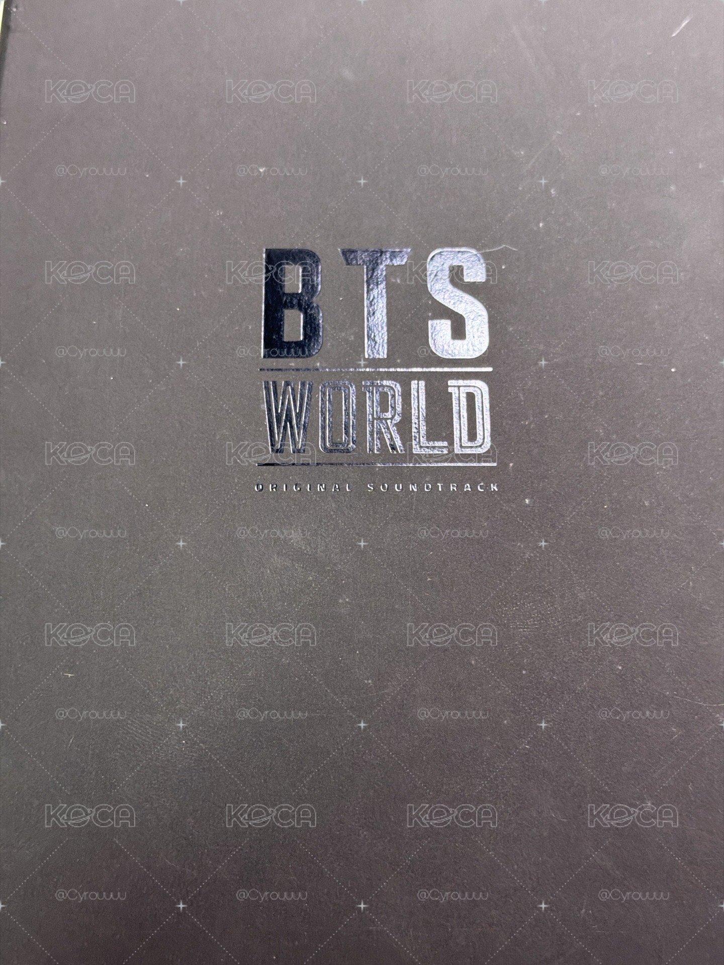 BTS World專輯（無小卡 內容物圖二/圖三）