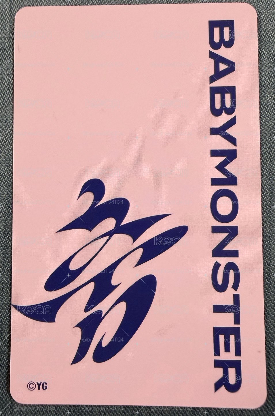 Babymonster CHOOM 日本滿額卡 Ahyeon 賢