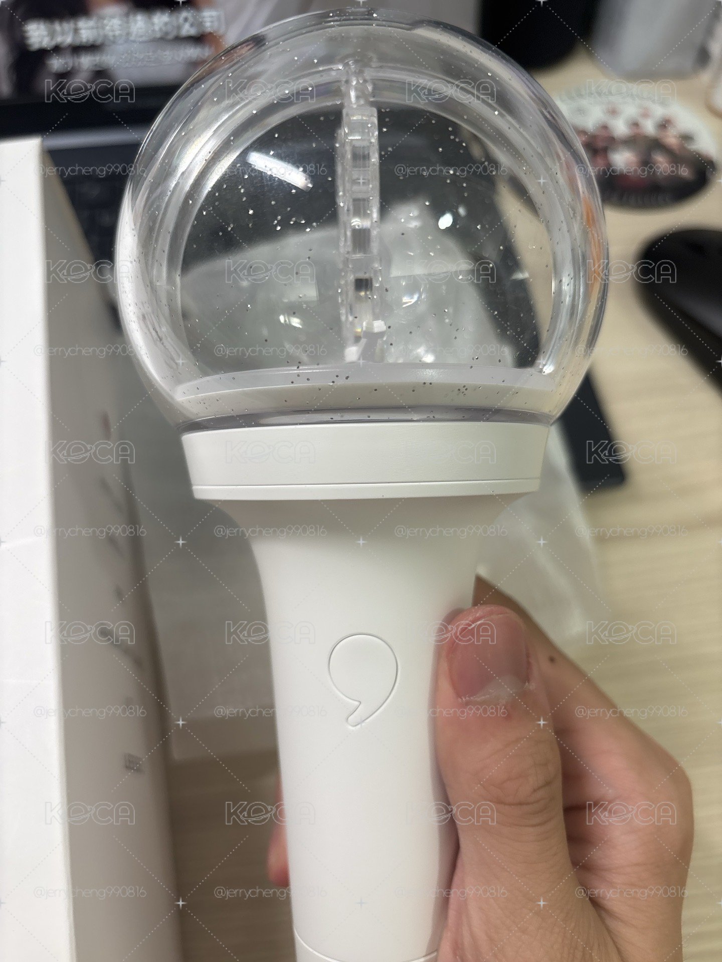 二手 ive一代手燈 盒子有韓居的貼紙