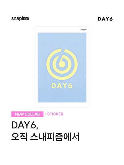 DAY6 snapism 人生四格卡 貼紙 代印
