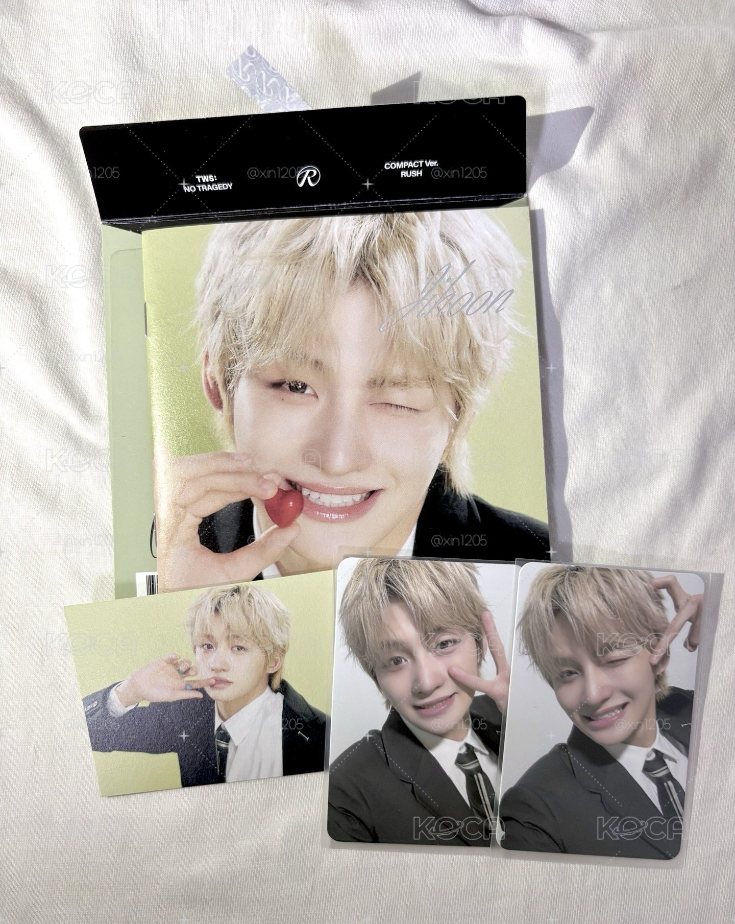 JIHOON 迷五 RUSH ver. 專輯 單封