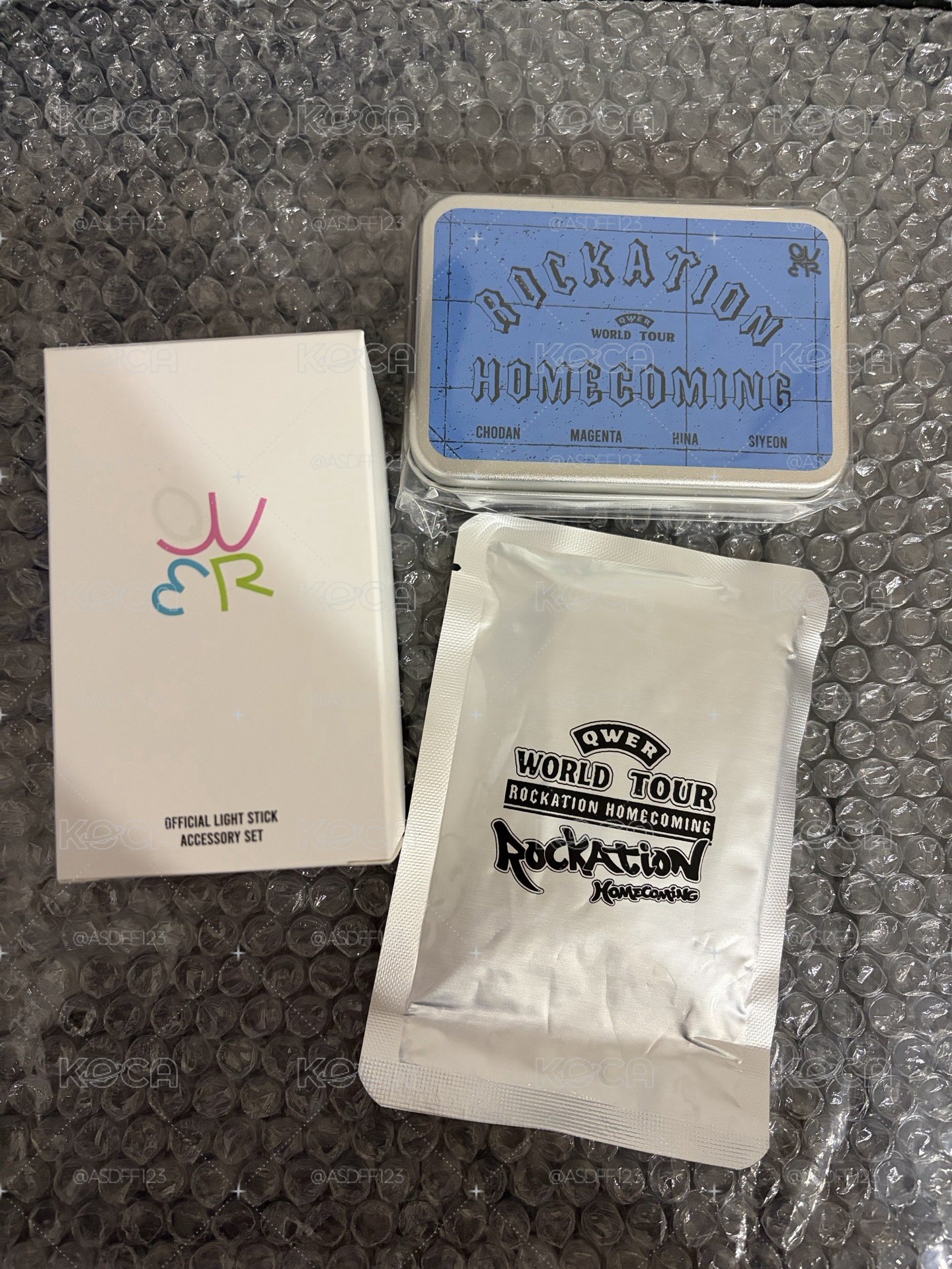 QWER韓安周邊