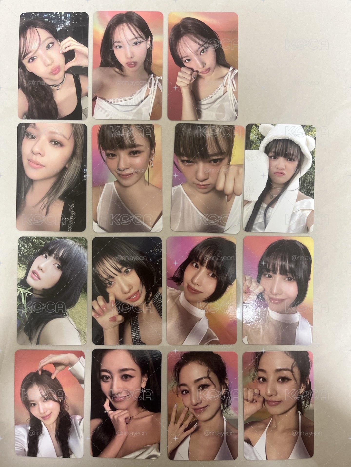 Twice 迷13 專卡 娜定摸紗志