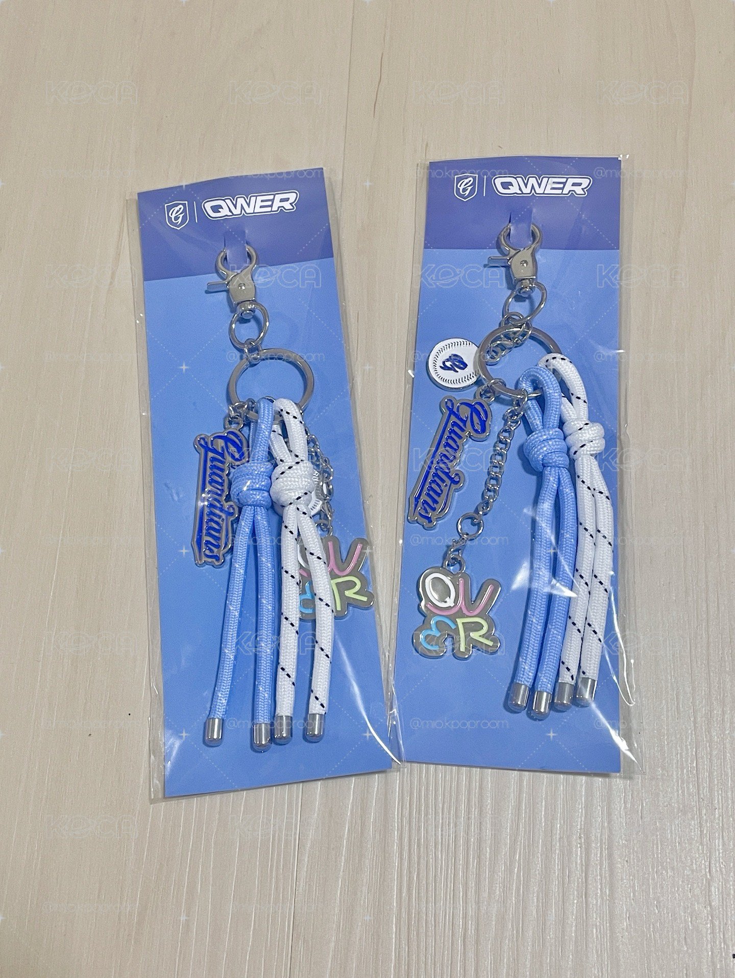 QWER 富邦聯名 鑰匙圈吊飾