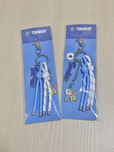 QWER 富邦聯名 鑰匙圈吊飾