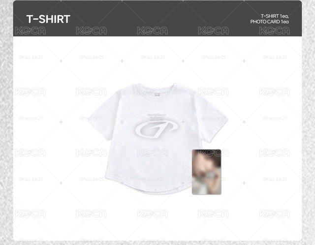T-shirt彬含卡（免二補）