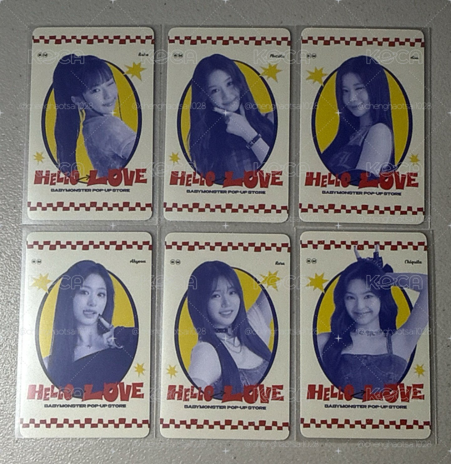【現貨】日本快閃HELLO TO LOVE隨機卡（一套/紗/塔）