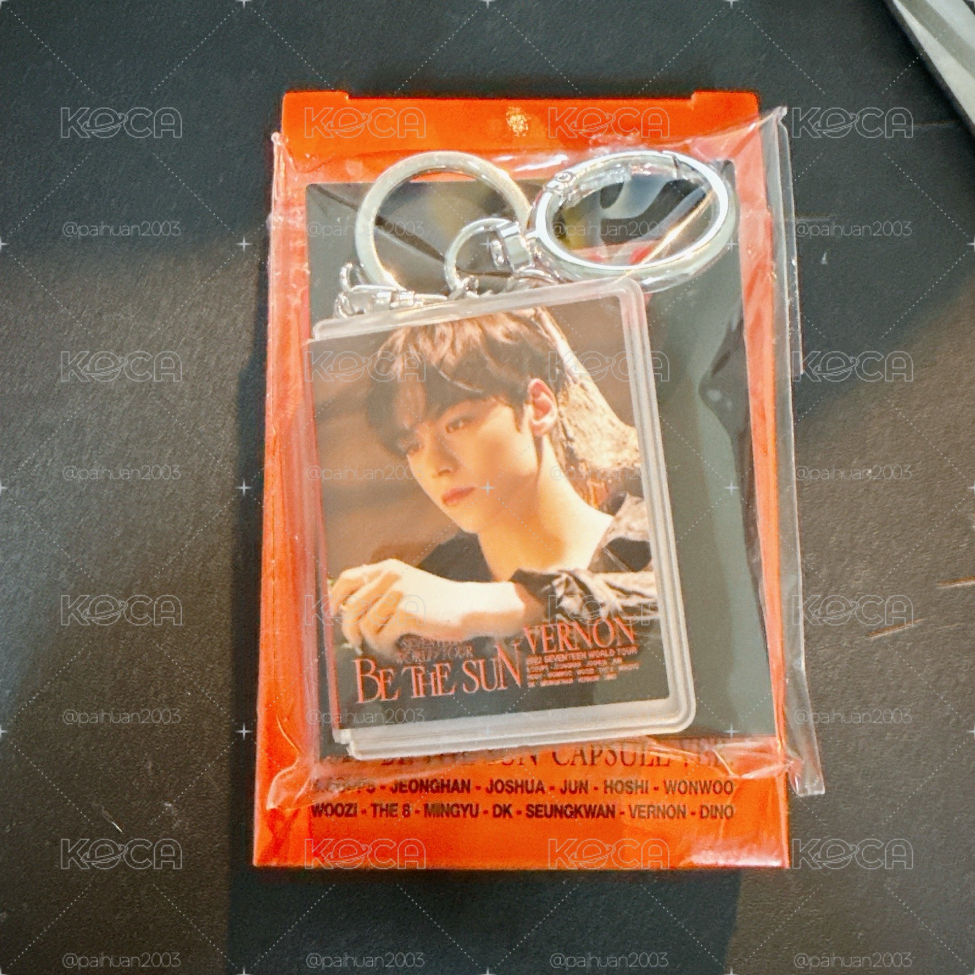 NEW_安可 吊飾 SEVENTEEN DIGTAL CODE ‘BE The SUN’ 率 Vernon