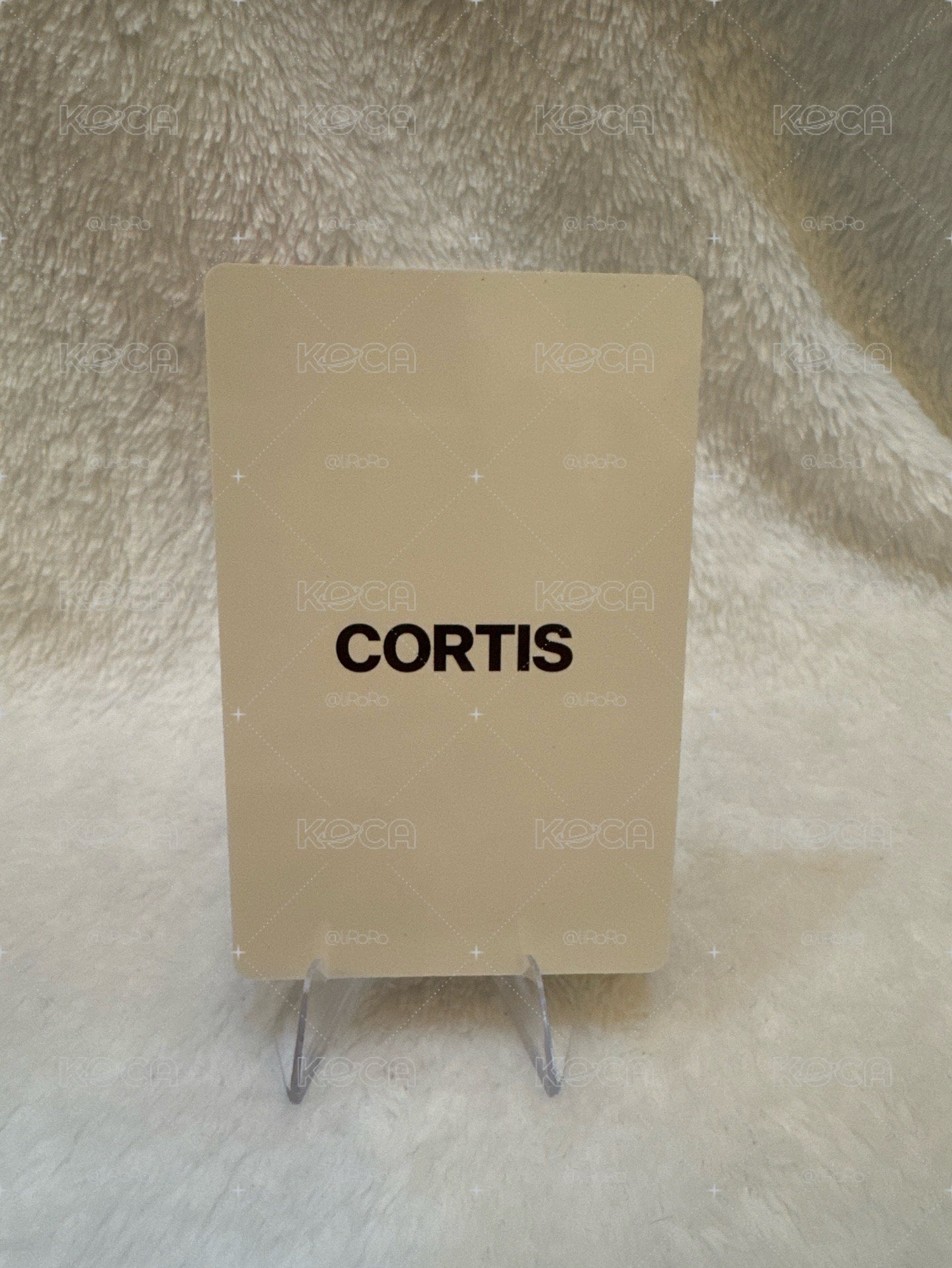 ☯️CORTIS JAMES 迷一 Kpop Nara 預售 特典卡 美網 魚眼凡