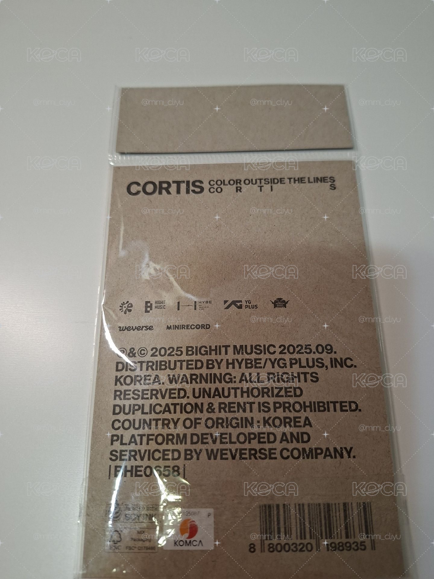 cortis 電子專