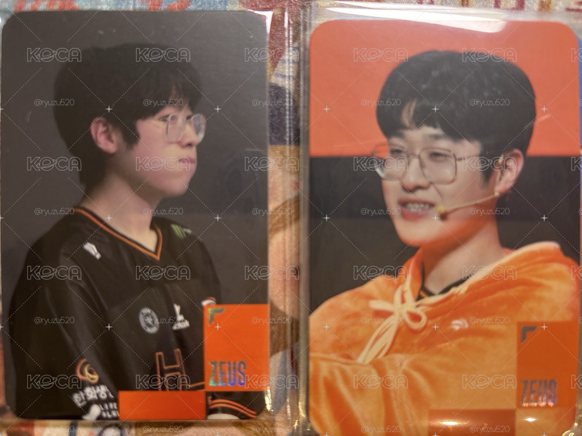 五豬戰隊衝衝衝 HLE 韓華生命 每月小卡