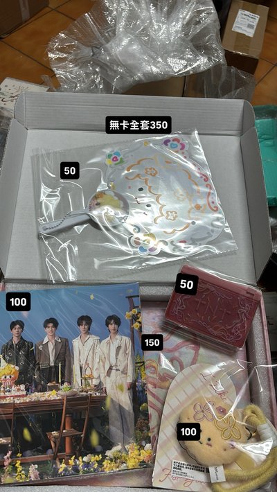 時代少年團 冰藍季 團六週年生日 廣州場演唱會 新音卡包等等