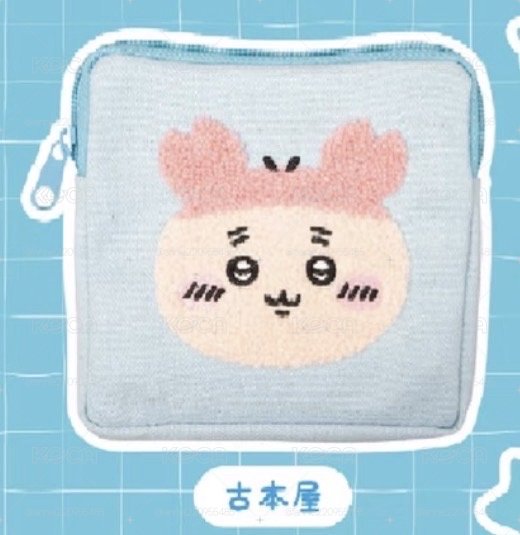 Chiikawa 古本刺繡零錢包
