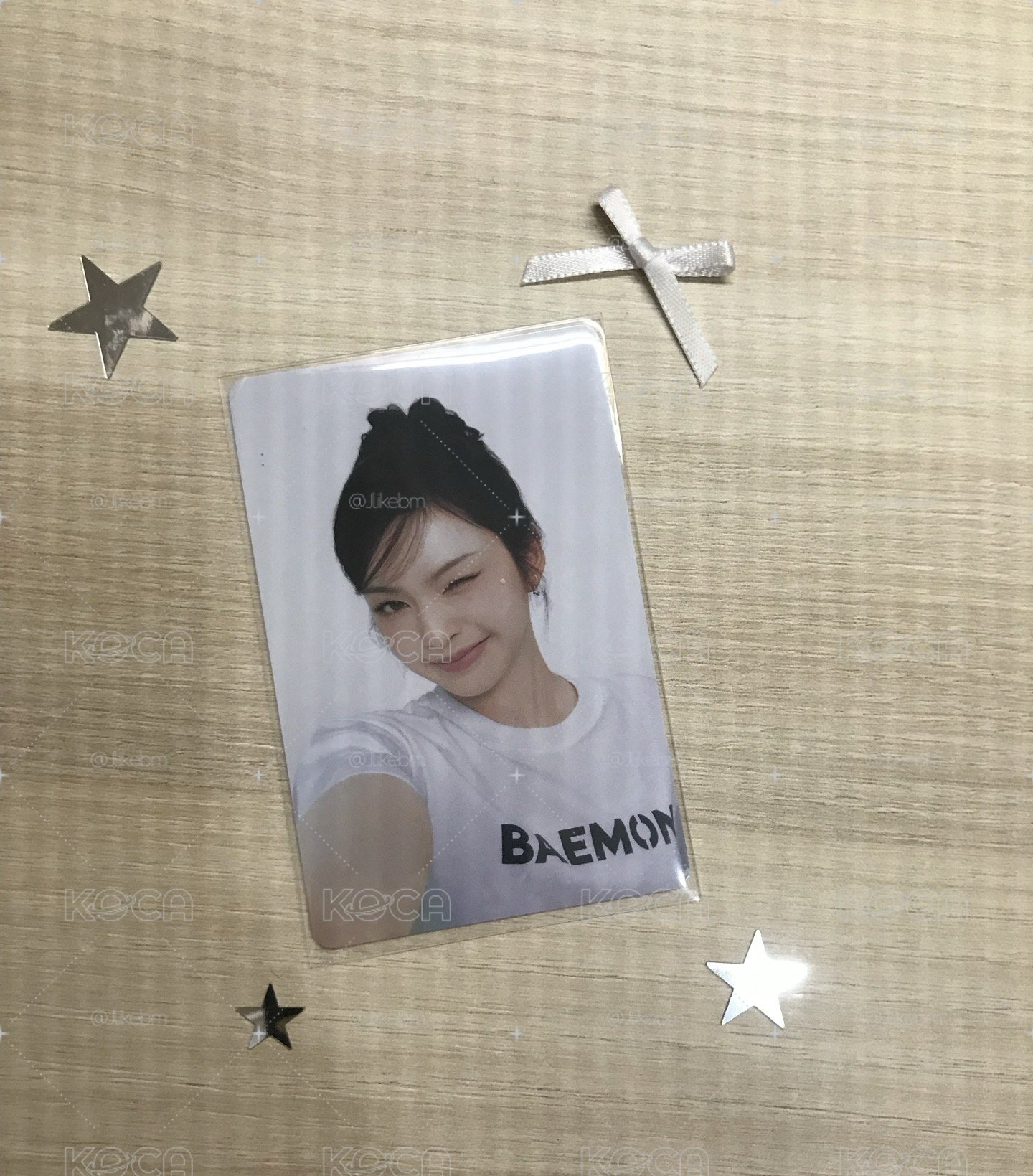 Babymonster UNIQLO 代言卡 柒