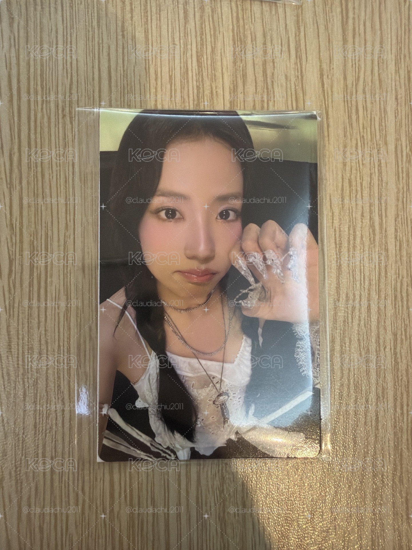 Blackpink Jisoo Rosie WVS 線上特典卡 送特典隨機拍立得*1