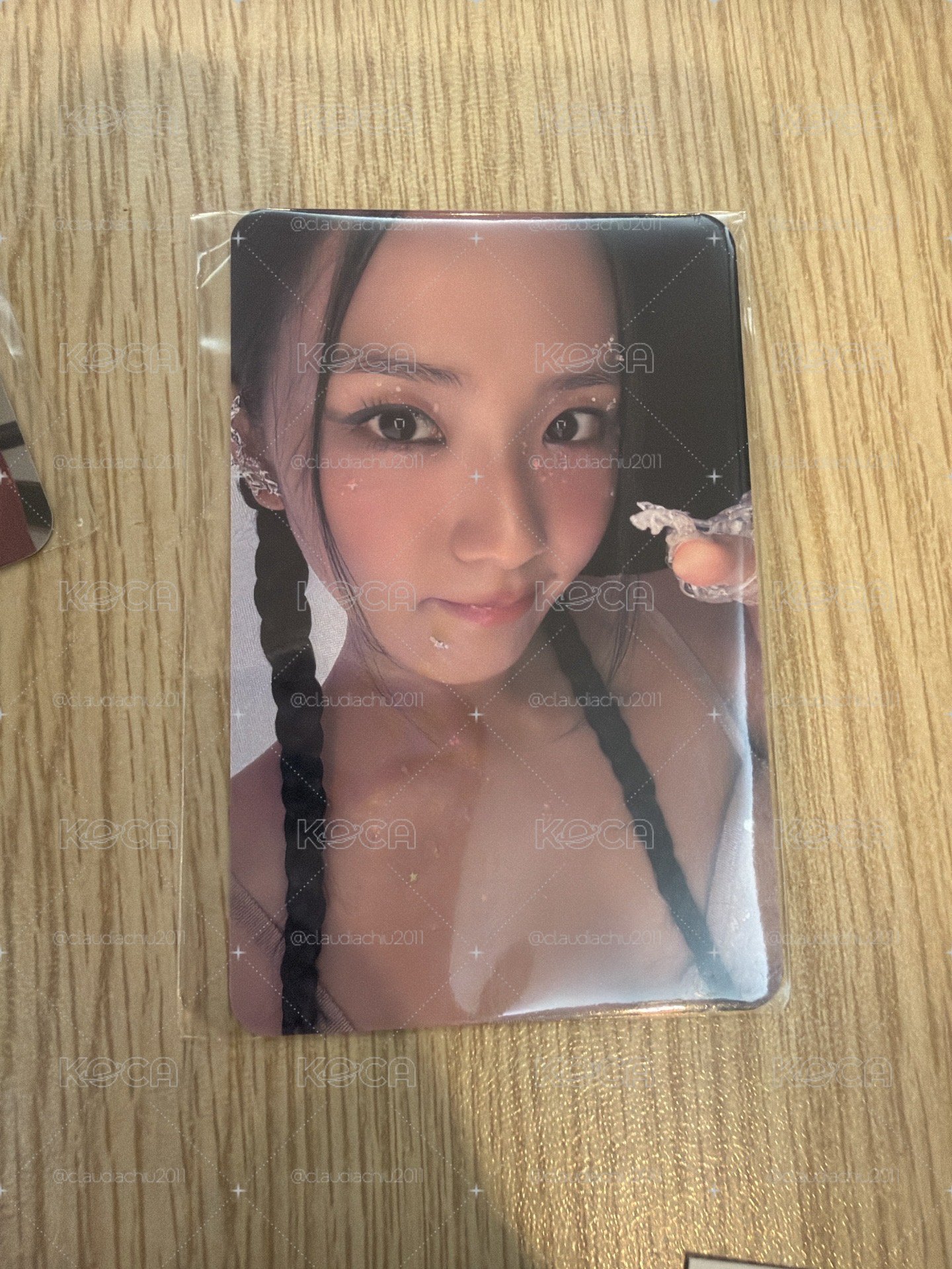 Blackpink Jisoo YG特典卡 送秀明信片*1