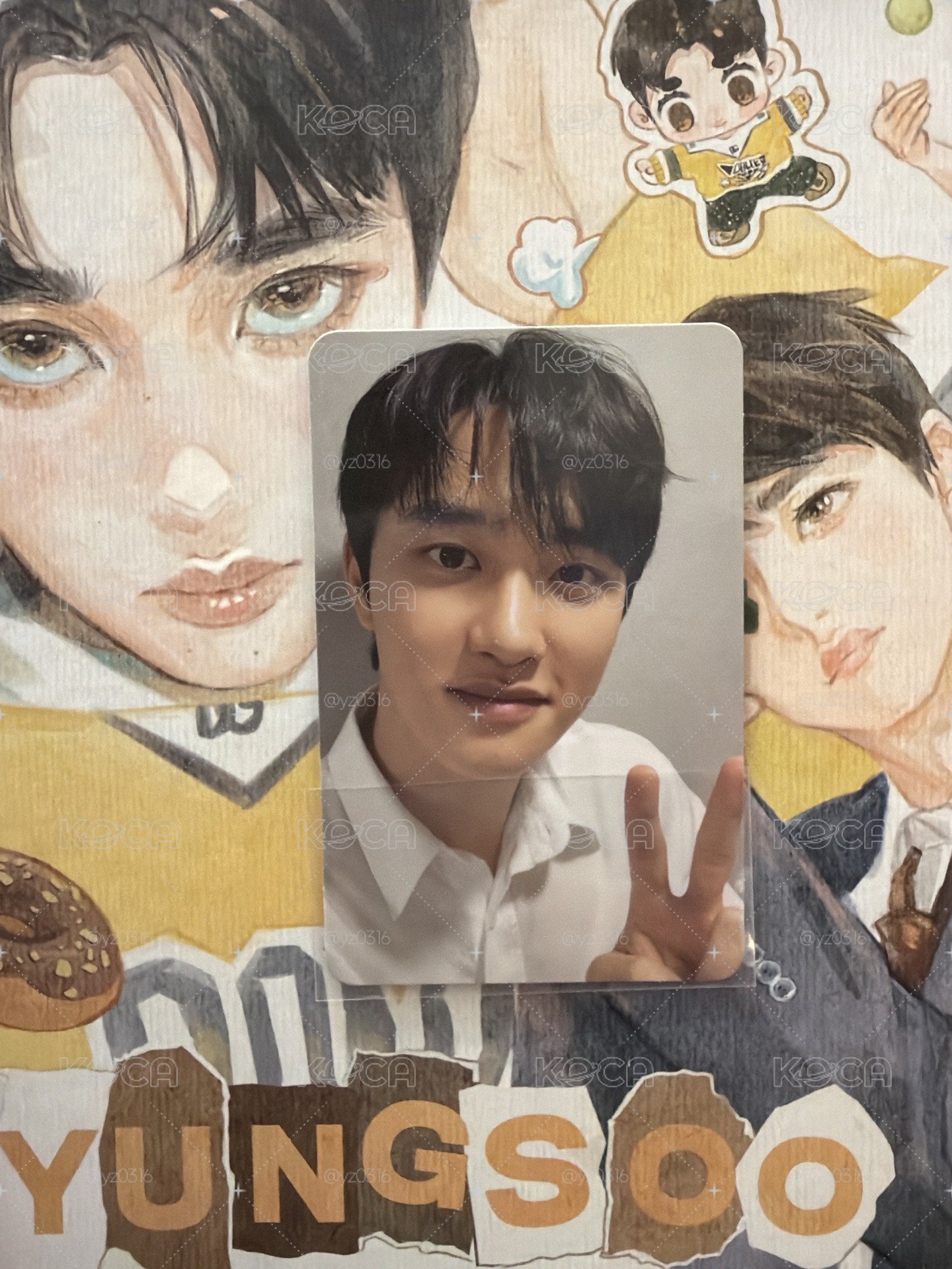 EXO 小嘟入場卡