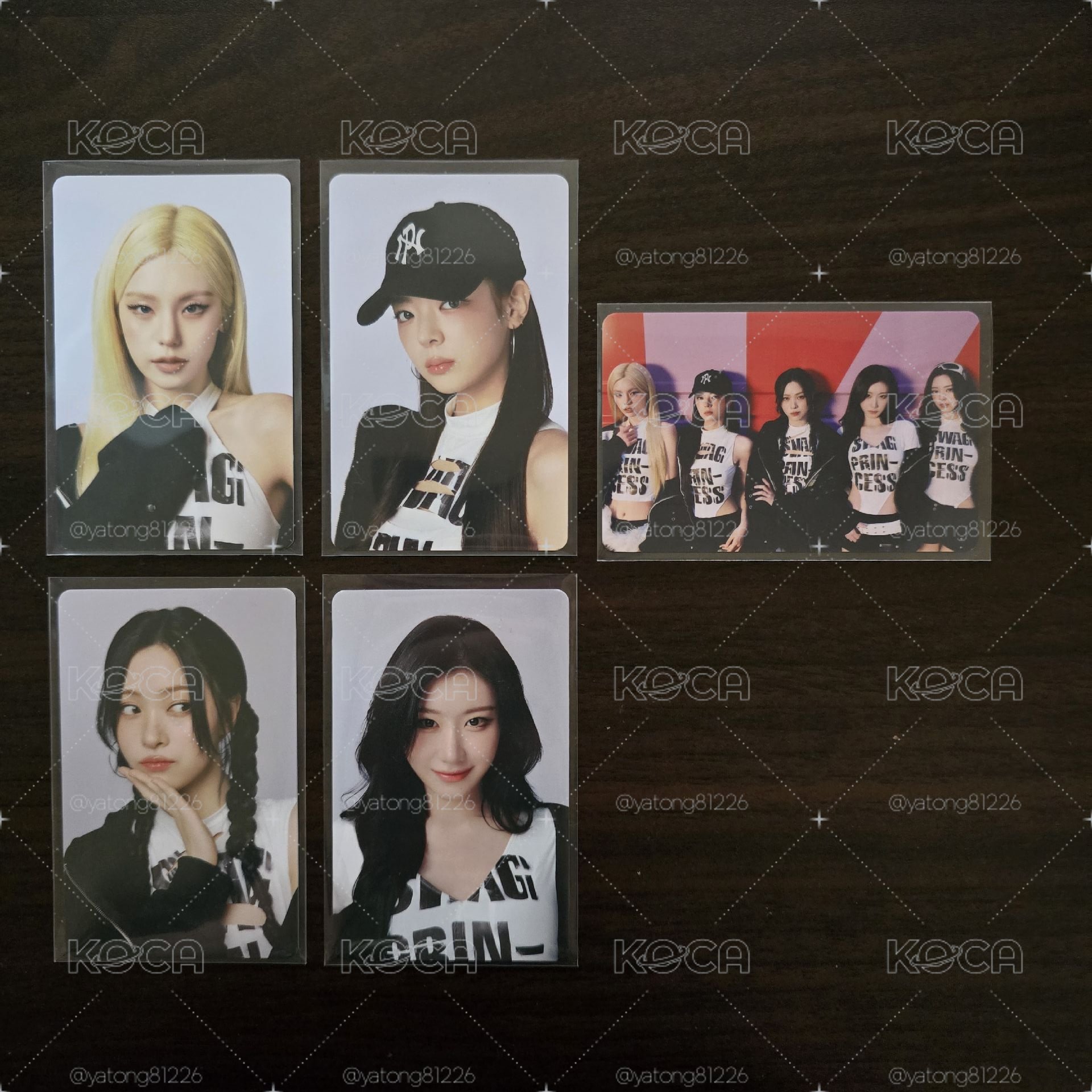 ITZY 3RD WORLD TOUR TUNNEL VISION 周邊小卡組