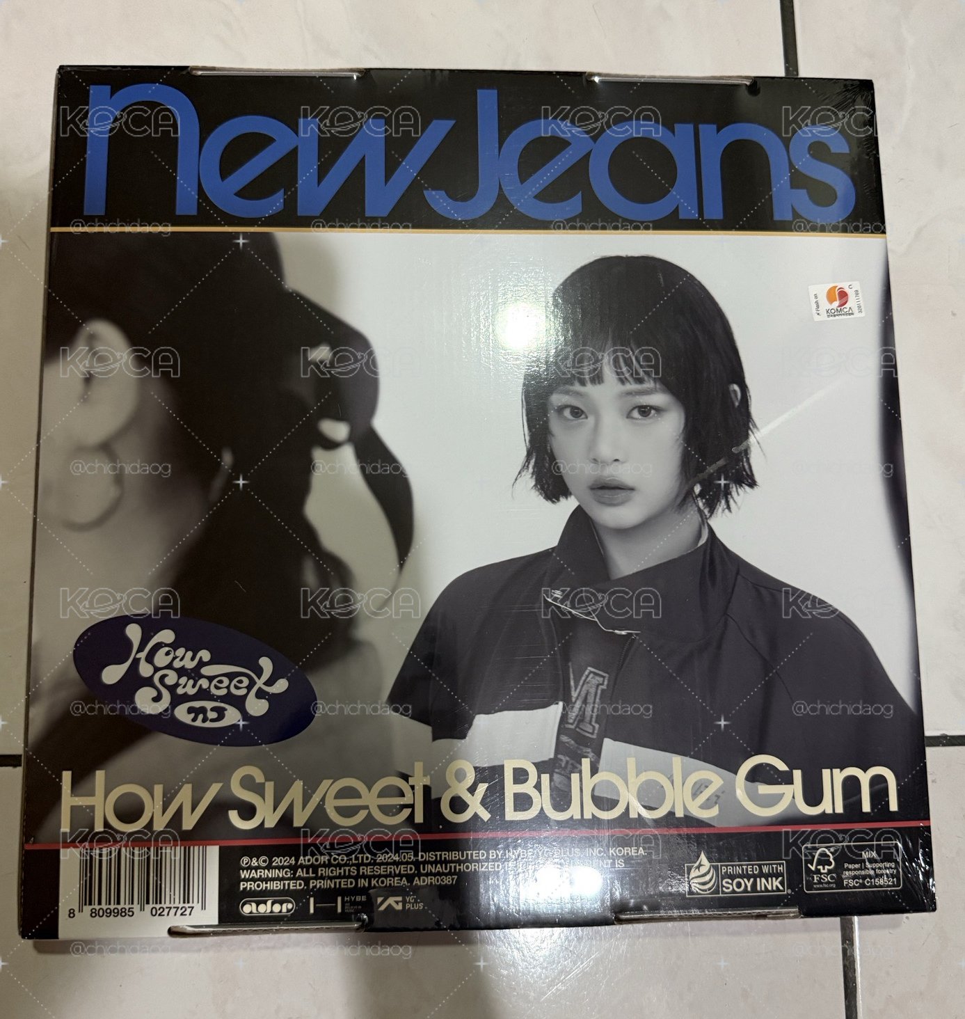 Newjeans 全新未拆how sweet（Hanni版本 ）