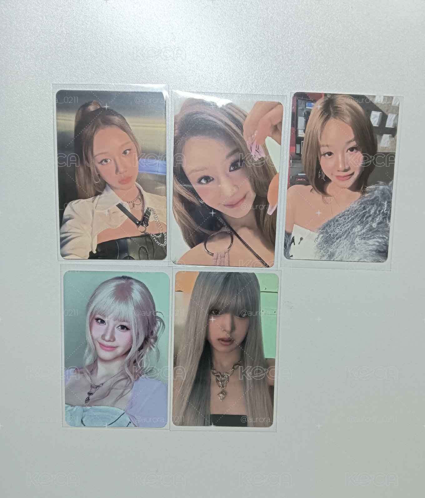 춤 (CHOOM) yg wvs k4 通用官拍 特典卡 B ver.，WE GO UP yg 單封 專輯卡 