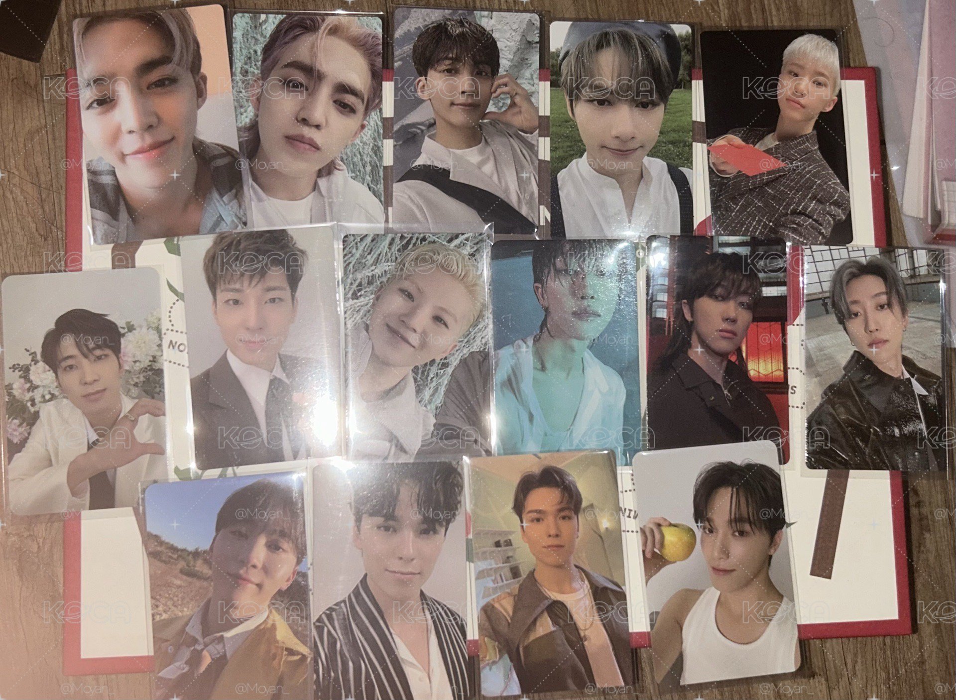 seventeen 專卡 卡包卡
