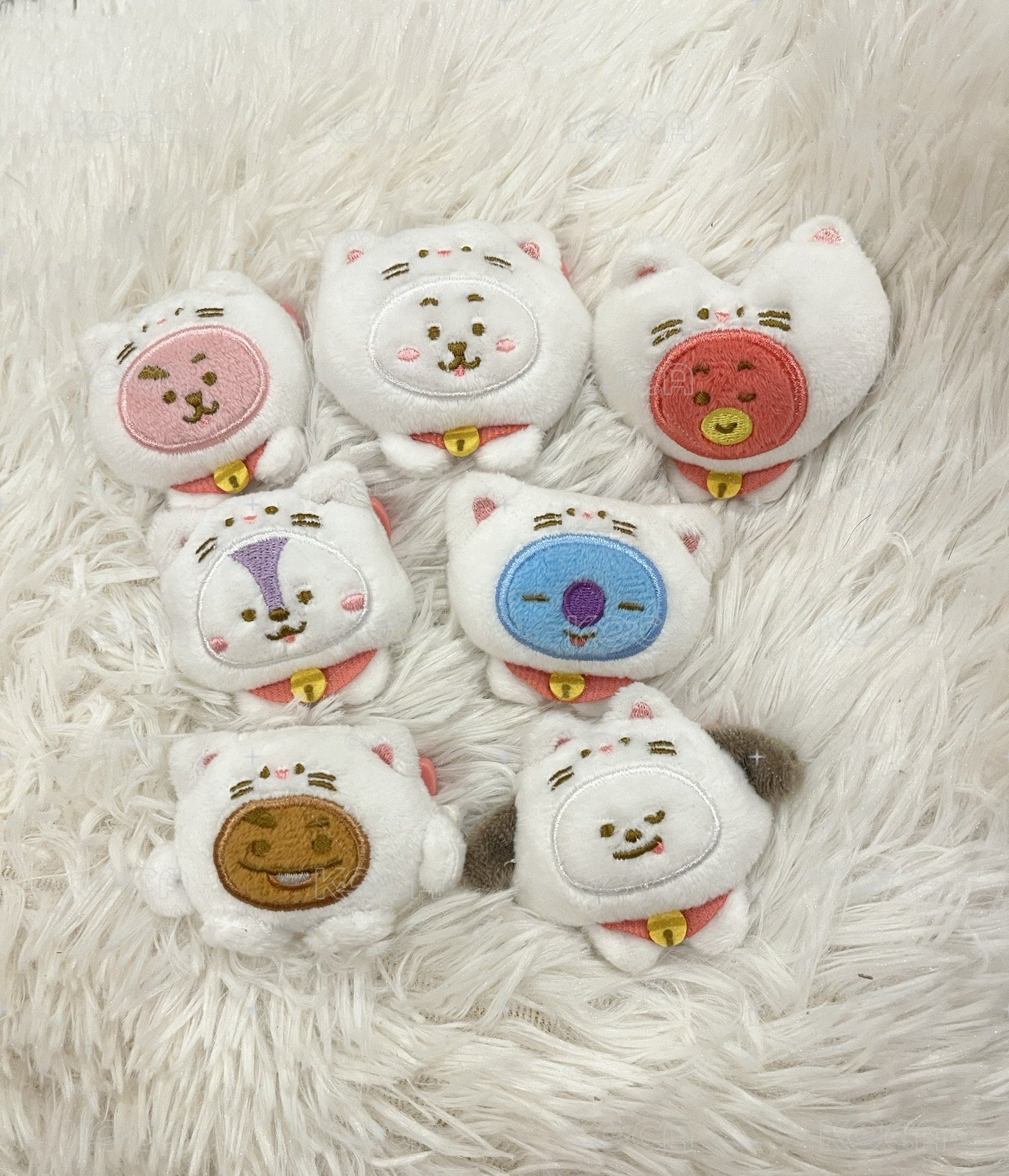 bt21 聯名限定可愛動物徽章