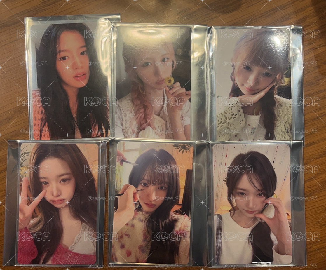 一套6張 LUCID DREAM 塔店 澀谷 抽選卡 