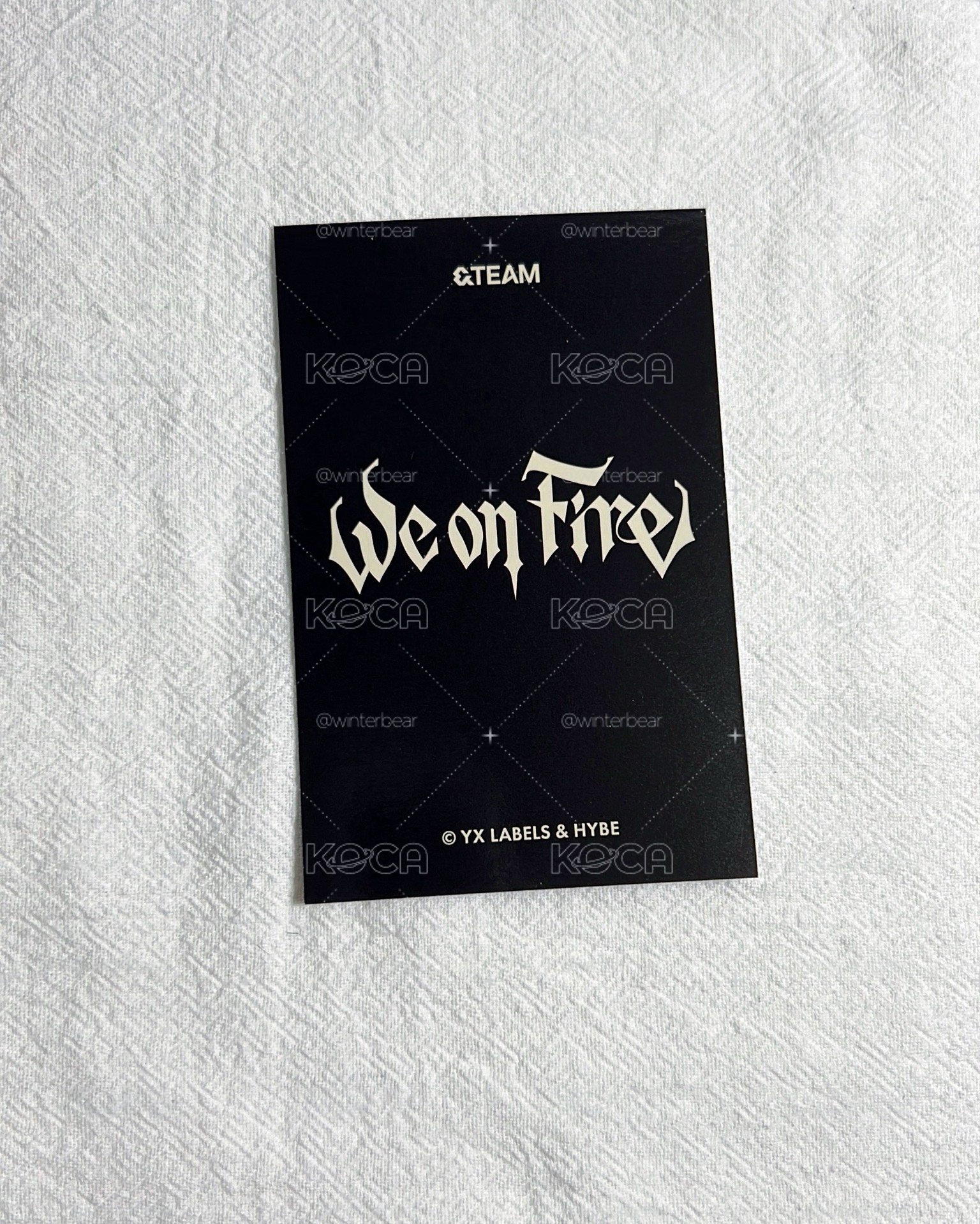 WOF 韓國快閃店滿額卡