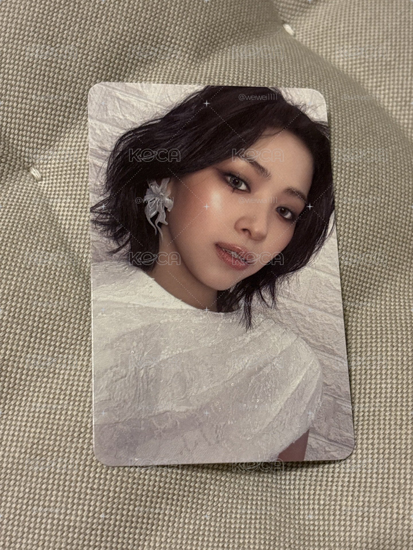 ITZY MOTTO 留真 MEMBER 專卡