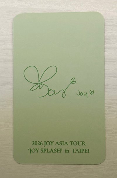 Joy 台北入場卡