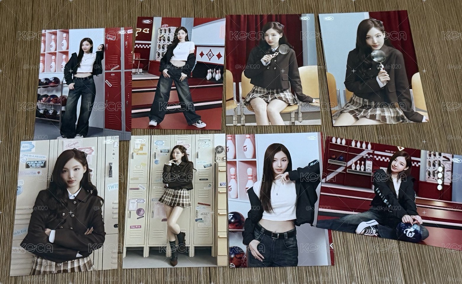 TWICE 新國立 大卡 娜璉8款皆不同！