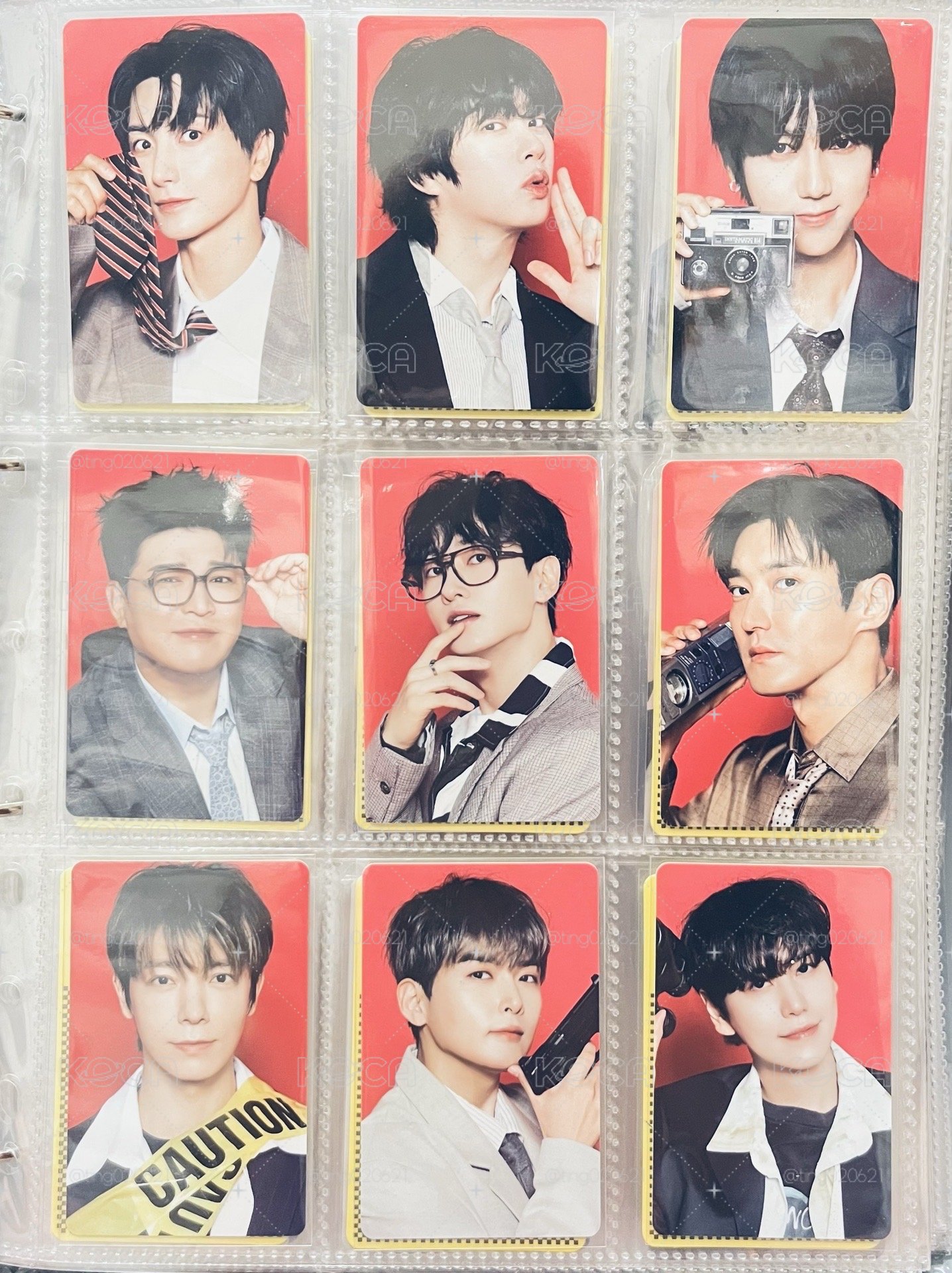 SJ 2026年曆小卡 Super junior 