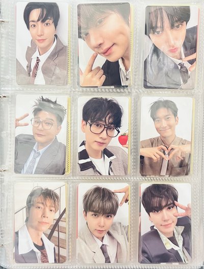 SJ 2026年曆小卡 Super junior 