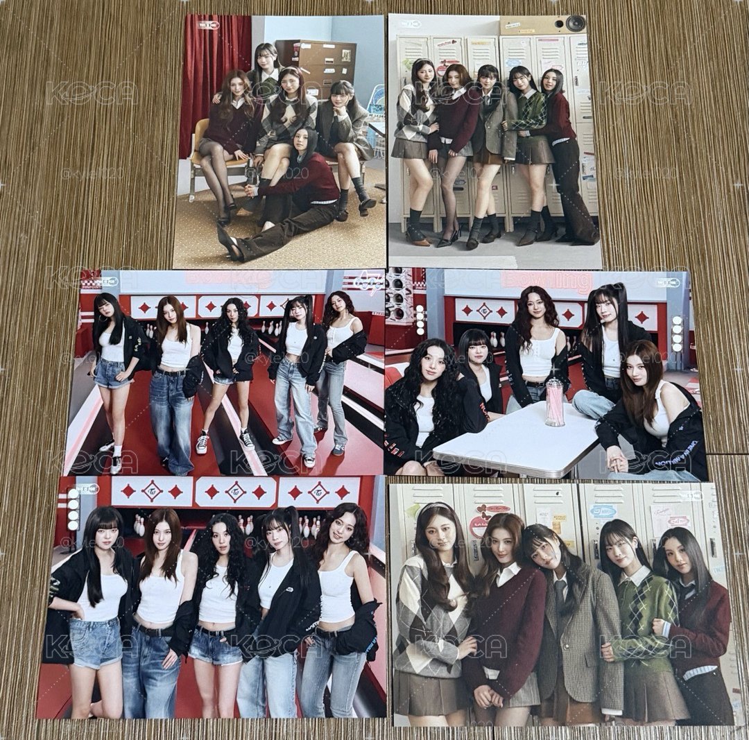 TWICE 新國立 大卡 定紗多彩瑜小分隊6張