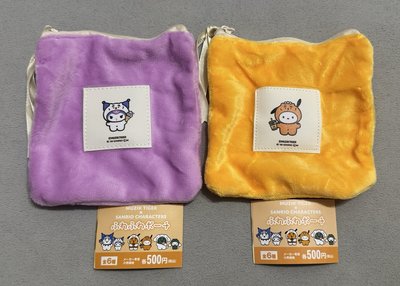 MUZIK TIGER X SANRIO 毛絨小包扭蛋