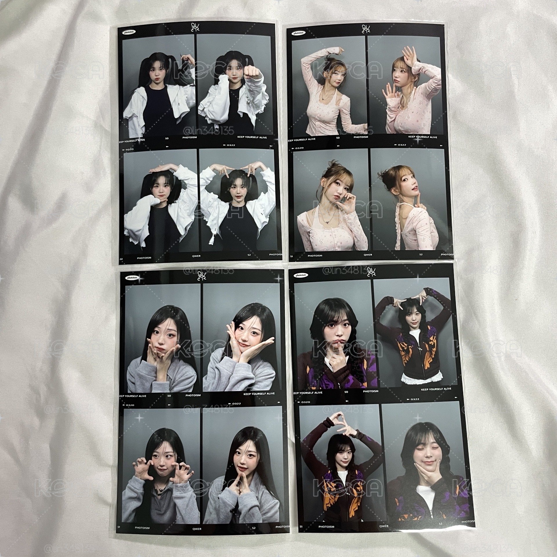 套出 ROCKACTION 安可場 photoism 四格組