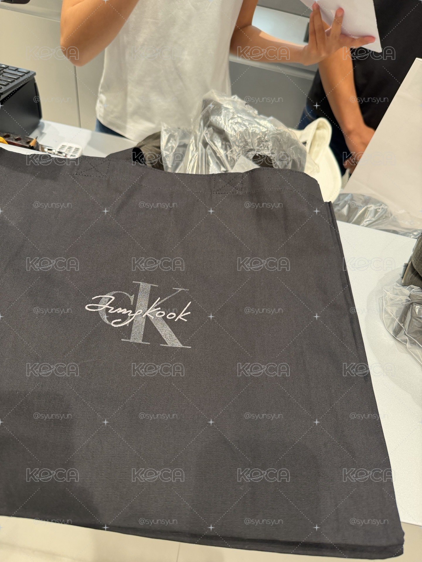 BTS防彈少年團 田柾國JK CK聯名滿額贈