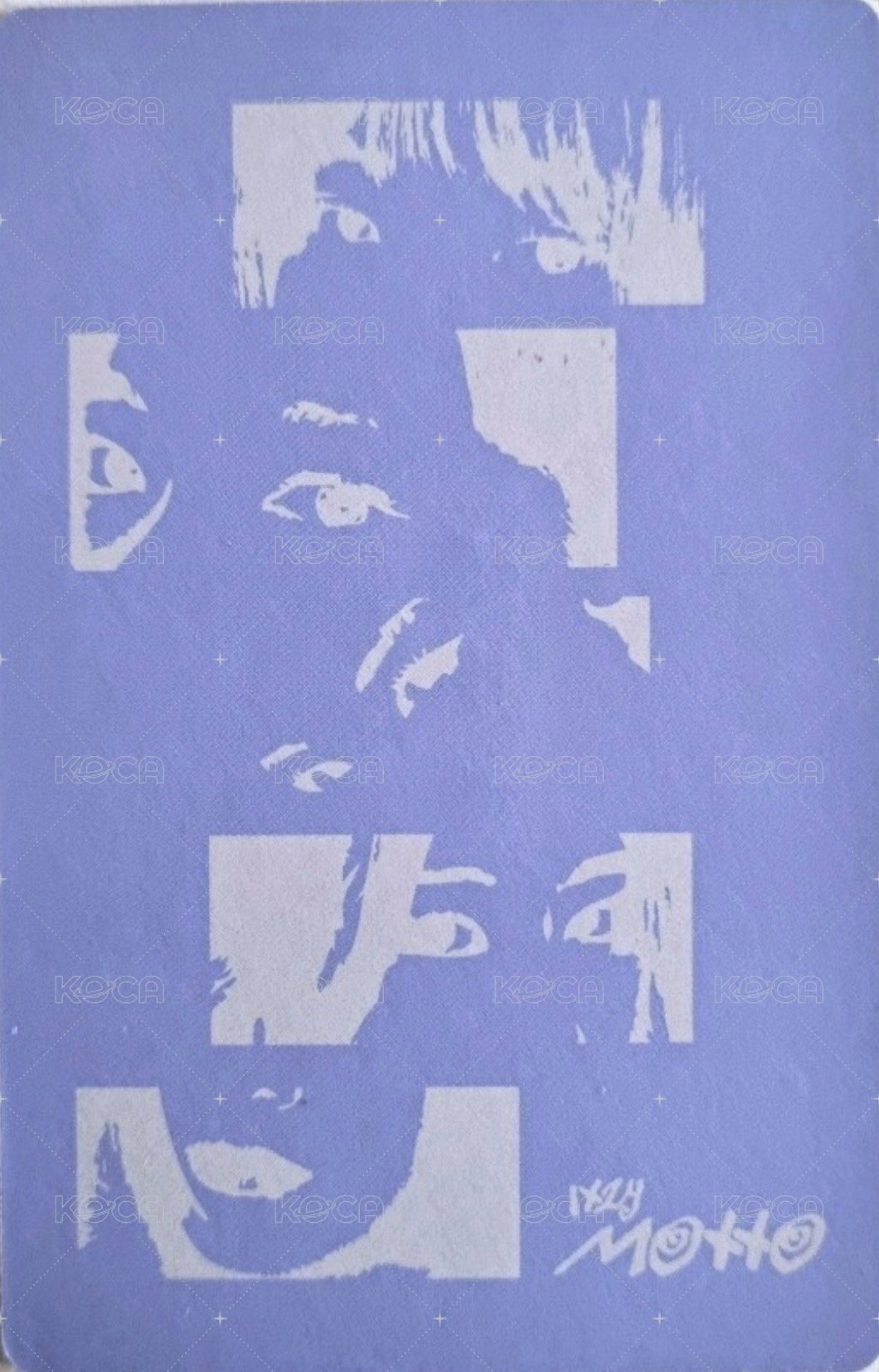 Motto poca A 專輯卡  背面