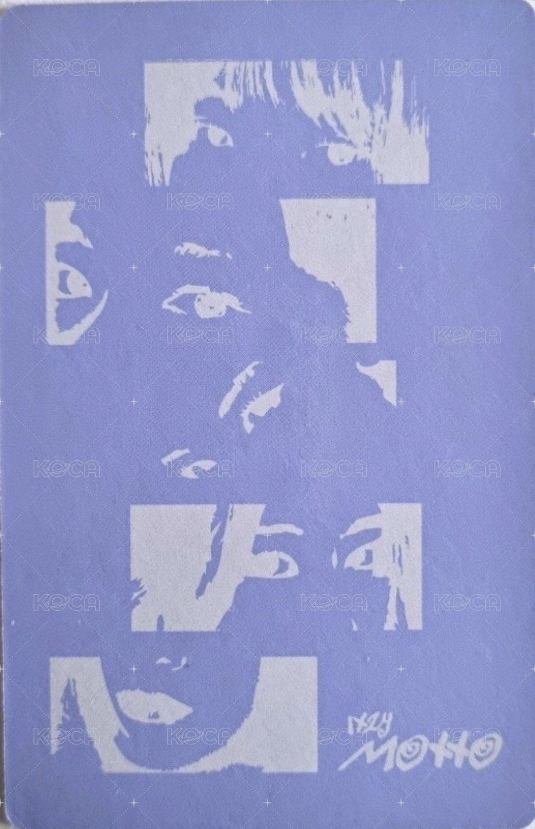 Motto poca A 專輯卡  背面