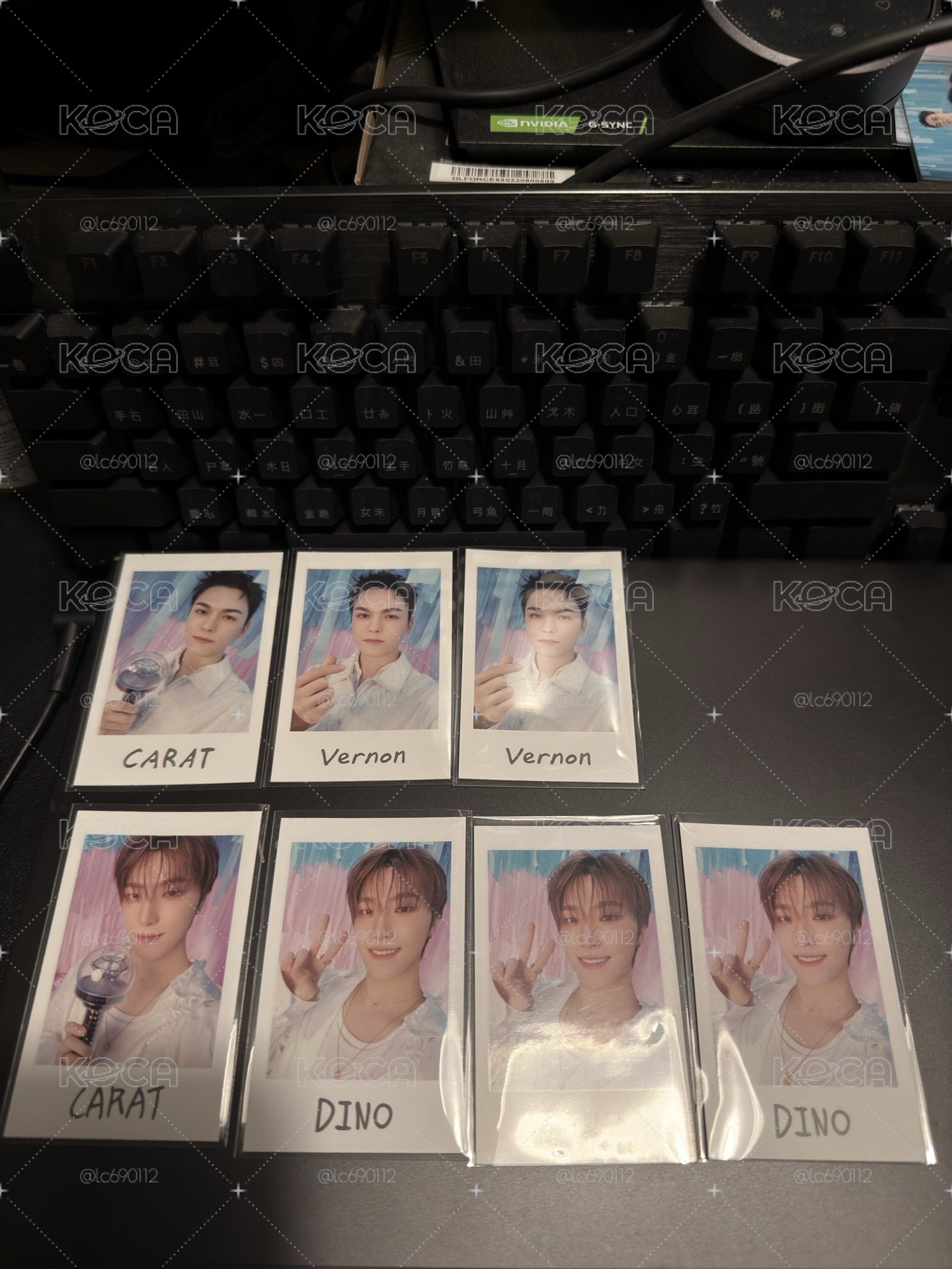 fm YAKUSOKU 隨機卡 拍立得 秀自拍 Joshua 碩自拍 DK 奎自拍 Mingyu