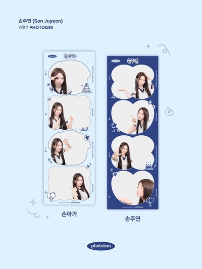 Son Juyeon photoism 人生四格卡 代印