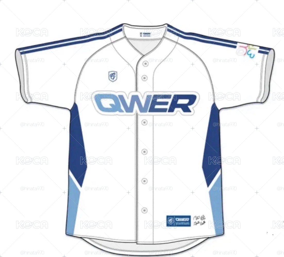 QWER X 富邦悍將球衣 L/XL
