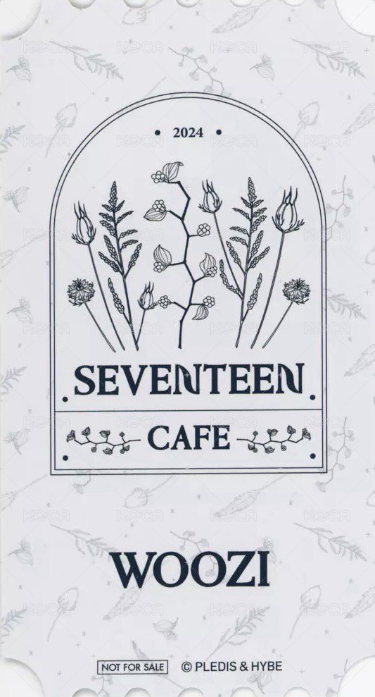 24’CAFE MG 入場卡 / 場限卡  背面