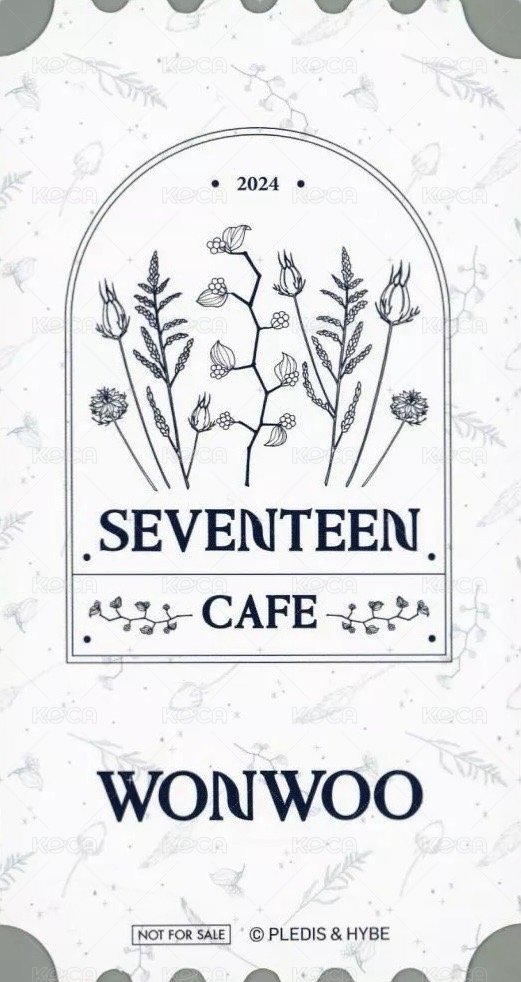 24’CAFE MG 入場卡 / 場限卡  背面