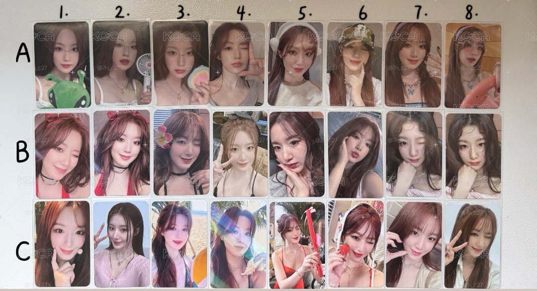 《生病急用錢😷》i-dle 舒華 特典卡